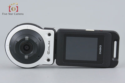 [Used] Casio EXILIM EX-FR10 White Compact Digital Camera with Original Box