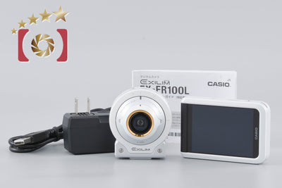 [Used] Casio Exilim EX-FR100L White Compact Digital Camera
