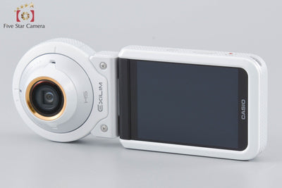 [Used] Casio Exilim EX-FR100L White Compact Digital Camera