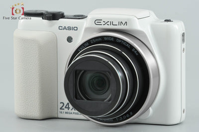[Used] Casio EXILIM EX-H60 White Compact Digital Camera