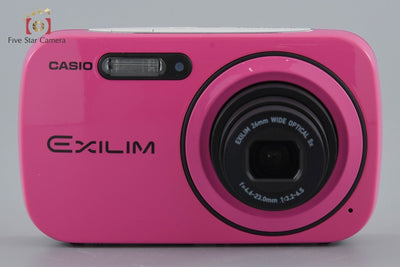 [Used] Casio EXILIM EX-N1 Pink Compact Digital Camera with Original Box
