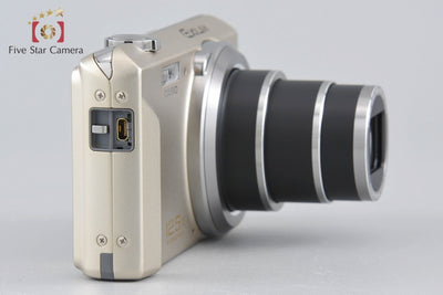 Used: Casio EXILIM EX-ZS170 Gold Compact Digital Camera with Original Box