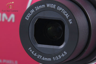 [Used] Casio EXILIM EX-Z780 Red Compact Digital Camera
