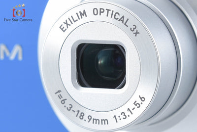 Used: Casio EXILIM ZOOM EX-Z1 Blue Compact Digital Camera with Original Box