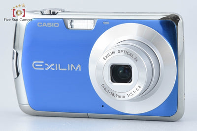 Used: Casio EXILIM ZOOM EX-Z1 Blue Compact Digital Camera with Original Box
