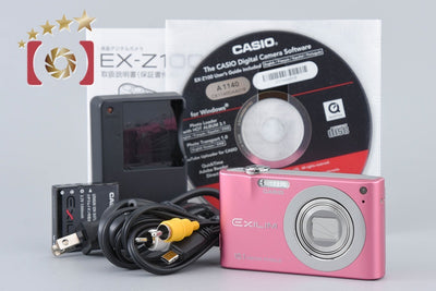 [Used] Casio EXILIM EX-Z100 Pink Compact Digital Camera