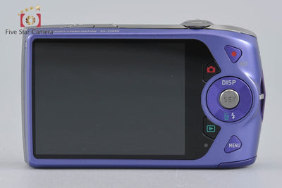 [Used] Casio EXILIM ZOOM EX-Z2000 Violet Compact Digital Camera