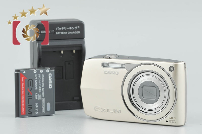 [Used] Casio EXILIM EX-Z2300 Gold Compact Digital Camera