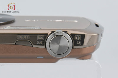 [Used] CASIO Casio EXILIM EX-Z330 Gold Compact Digital Camera with Original Box