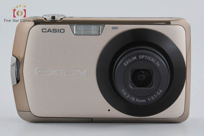 [Used] CASIO Casio EXILIM EX-Z330 Gold Compact Digital Camera with Original Box