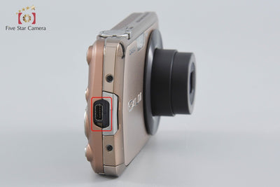 [Used] CASIO Casio EXILIM EX-Z330 Gold Compact Digital Camera with Original Box