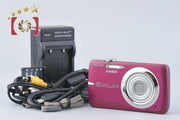 [Used] Casio EXILIM EX-Z550 Red Compact Digital Camera