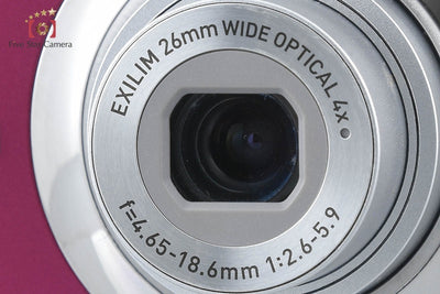 [Used] Casio EXILIM EX-Z550 Red Compact Digital Camera