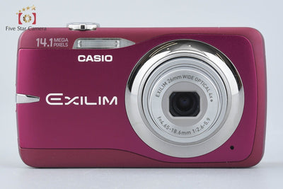 [Used] Casio EXILIM EX-Z550 Red Compact Digital Camera