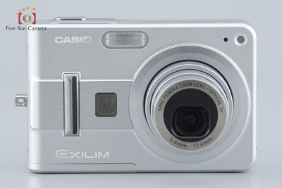 [Used] Casio EXILIM EX-Z57 Silver Compact Digital Camera with Original Box