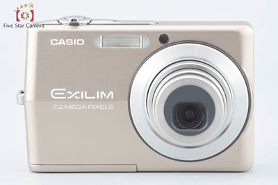 [Used] Casio EXILIM EX-Z700 Gold Compact Digital Camera with Original Box