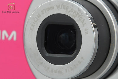 [Used] CASIO EXILIM EX-Z800 Cherry Pink Compact Digital Camera