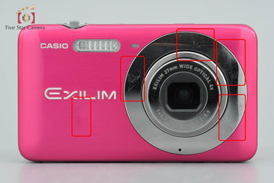 [Used] CASIO EXILIM EX-Z800 Cherry Pink Compact Digital Camera