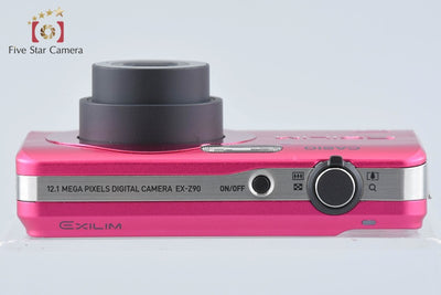 [Used] Casio EXILIM EX-Z90 Pink Compact Digital Camera