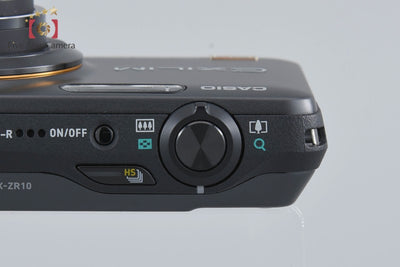 【Used】CASIO HIGH SPEED EXILIM EX-ZR10 Black Compact Digital Camera with Original Box
