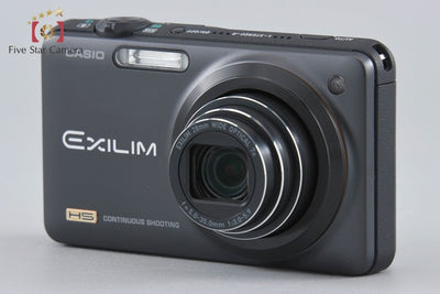 【Used】CASIO HIGH SPEED EXILIM EX-ZR10 Black Compact Digital Camera with Original Box