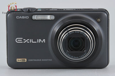 【Used】CASIO HIGH SPEED EXILIM EX-ZR10 Black Compact Digital Camera with Original Box