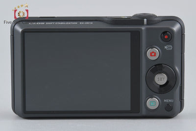 【Used】CASIO HIGH SPEED EXILIM EX-ZR10 Black Compact Digital Camera with Original Box