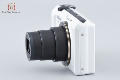 Used: Casio EXILIM EX-ZR200 White Compact Digital Camera