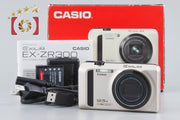 [Used] CASIO Casio HIGH SPEED EXILIM EX-ZR300 Gold Compact Digital Camera with Original Box