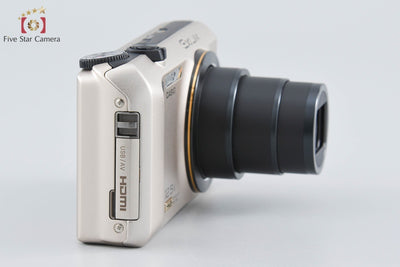 [Used] CASIO Casio HIGH SPEED EXILIM EX-ZR300 Gold Compact Digital Camera with Original Box