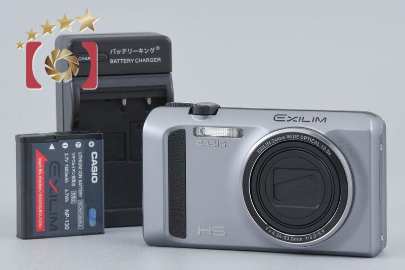 [Used] Casio HIGH SPEED EXILIM EX-ZR400 Silver Compact Digital Camera