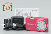 Used] CASIO Casio EXILIM EX-ZS20 Red Compact Digital Camera