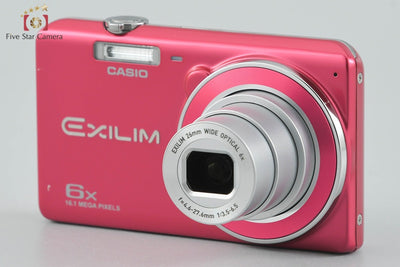 Used] CASIO Casio EXILIM EX-ZS20 Red Compact Digital Camera