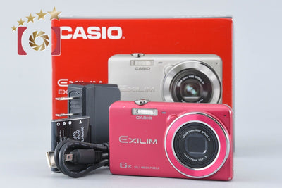 [Used] Casio EXILIM EX-ZS26 Red Compact Digital Camera with Original Box