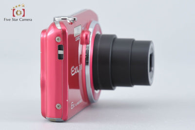 [Used] Casio EXILIM EX-ZS26 Red Compact Digital Camera with Original Box