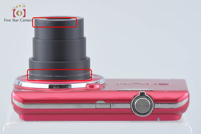 [Used] Casio EXILIM EX-ZS26 Red Compact Digital Camera with Original Box