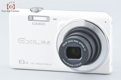 [Used] Casio EXILIM EX-ZS26 White Compact Digital Camera