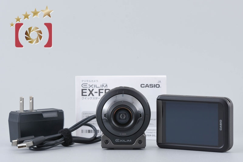 [Used] Casio EXILIM EX-FR100 Black Compact Digital Camera