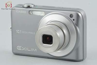 [Used] Casio EXILIM ZOOM EX-Z1080 Gray Compact Digital Camera with Original Box