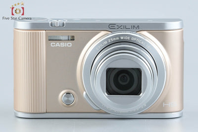 [Used] Casio HIGH SPEED EXILIM EX-ZR1800 Gold Compact Digital Camera