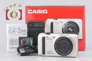 【Used】CASIO Casio HIGH SPEED EXILIM EX-ZR300 Gold Compact Digital Camera with Original Box