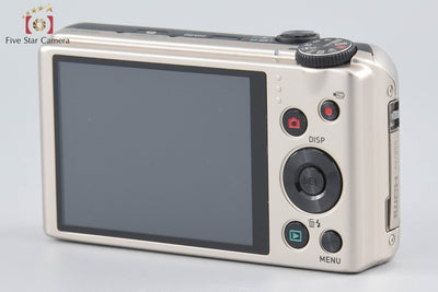 【Used】CASIO Casio HIGH SPEED EXILIM EX-ZR300 Gold Compact Digital Camera with Original Box