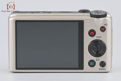 【Used】CASIO Casio HIGH SPEED EXILIM EX-ZR300 Gold Compact Digital Camera with Original Box
