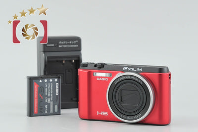 [Used] CASIO Casio HIGH SPEED EXILIM EX-ZR1000 Red Compact Digital Camera with Original Box