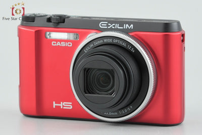[Used] CASIO Casio HIGH SPEED EXILIM EX-ZR1000 Red Compact Digital Camera with Original Box