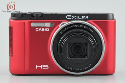 [Used] CASIO Casio HIGH SPEED EXILIM EX-ZR1000 Red Compact Digital Camera with Original Box