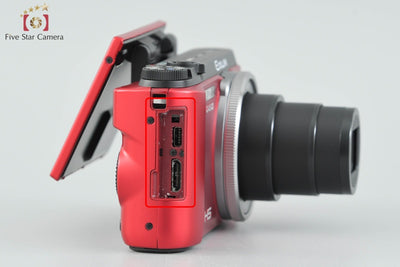 [Used] CASIO Casio HIGH SPEED EXILIM EX-ZR1000 Red Compact Digital Camera with Original Box