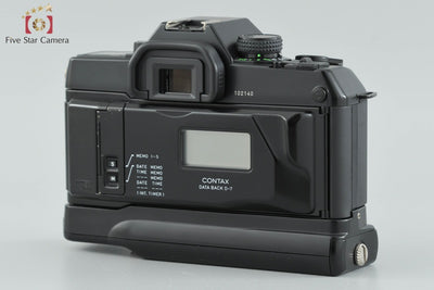 【中古】CONTAX コンタックス 167MT フィルム一眼レフカメラ P-5 単三電池ホルダー付属