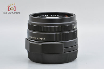 CONTAX コンタックス Carl Zeiss Planar 45mm f/2 T* ブラック