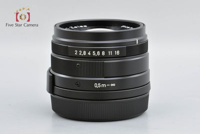 CONTAX コンタックス Carl Zeiss Planar 45mm f/2 T* ブラック